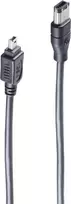 shiverpeaks ®-BASIC-S FireWire jungiamasis kabelis, IEEE 1394B, 9 kontaktų kištukas į 1394A 4 kontaktų kištuką, 1,8 m (BS77212)