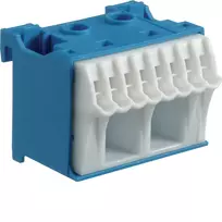 Hager KN10N nulinė kaladėlė, 10 kontaktų QuickConnect