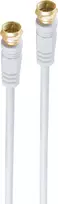 Koaksialinis kabelis ShiverPeaks BS80094-G-128CP 3,75 m F baltas