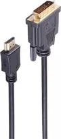 shiverpeaks ®-BASIC-S--HDMI kištukas į DVI-D (24+1) kištuką, paauksuoti kontaktai, 7,5 m (BS77487)