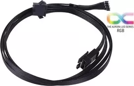 Alphacool 18541 - 1 m - Molex (4 kontaktų) - Molex (4 kontaktų) - tiesus - tiesus - Juoda (18541)