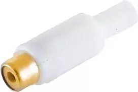 RCA lizdo jungtis ShiverPeaks BS51500-WG balta