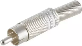 shiverpeaks BS52000-W Kištukinis RCA jungtis iš nerūdijančio plieno (BS52000-W)