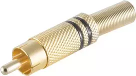 shiverpeaks BS52020-S Laido jungtis RCA Auksinė (BS52020-S)