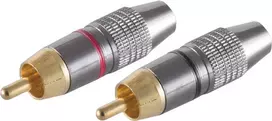 shiverpeaks BS52024-SET RCA jungtis, pilka