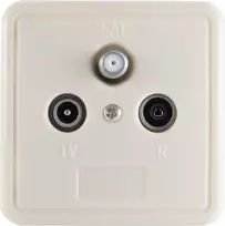 shiverpeaks BASIC-S BS15-93011 SAT+BK antenos lizdas, spaustukinė jungtis, 1 dB