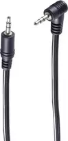 Garso laidas ShiverPeaks BS30817 1,5 m 3,5 mm lizdas-lizdas juodas