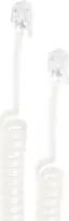 shiverpeaks ®-BASIC-S telefono ragelio spiralinis laidas 2x 4P4C, juodas, 5,0 m (BS70135-5)