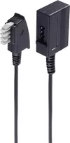 Telefono laidas ShiverPeaks BS70220 10 m Juodas