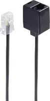 shiverpeaks BS70226-8/4 Telefono laidas 6 m Juodas (BS70226-8/4)