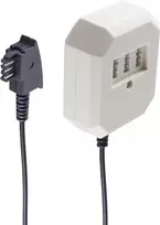Telefono laidas ShiverPeaks BS71010-6 6 m Juodas Baltas