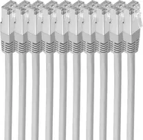 shiverpeaks BS75720-H-SET10 tinklo kabelis pilkas 10 m Cat6a S/FTP (S-STP)
