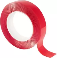 shiverpeaks BASIC-S tvirtinimo juosta BS18-15002, 2 mm, akrilinė, 5 m, raudona apsauginė plėvelė