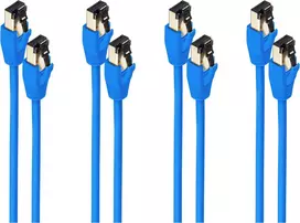 Tinklo kabelis ShiverPeaks BS08-41051-4 Cat8.1 5m F/FTP mėlynas