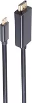 shiverpeaks ®-BASIC-S--USB laidas, HDMI-A kištukas į USB Type C kištuką, 8K60Hz, 1,8m (BS10-61025)