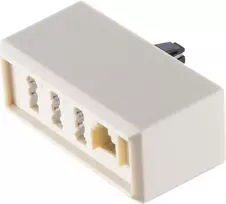 Adapteris ShiverPeaks BS71242 Basic S TAE F kištukas į NFN ir Western 6/4 movą
