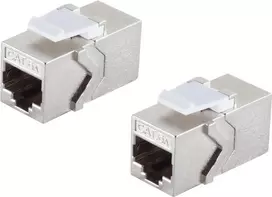 Keystone RJ45 lizdas ShiverPeaks CAT6A STP, 2 vnt.