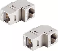 RJ45 jungtis ShiverPeaks BS08-10004-2 CAT 6A kampuota STP, 2 vnt.