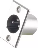 XLR jungtis ShiverPeaks BS55001 skydinė (3 kontaktų) garso signalo kabeliams