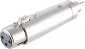 XLR į RCA adapterio kabelis ShiverPeaks BS55061 — XLR moteriškas į RCA vyrišką garso jungtis