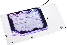 Alphacool Eisblock Aurora GPX-N akrilinis aktyvus galinis dangtelis 3090 TI Founders Edition (13063)