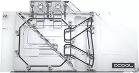 Alphacool 11753 vandens blokas – varis, nikelis, sidabras, permatomas – Sapphire Nitro+ Radeon RX 5700 XT 8G – 260 mm – 141 mm (11753)