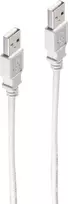 USB laidas ShiverPeaks BS77003 3m USB 2.0 pilkas