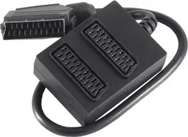 shiverpeaks BS94050 SCART laidas 0,5 m SCART (21 kontaktų) 2 x SCART (21 kontaktų) Juodas