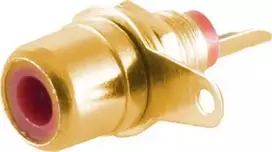 RCA jungtis ShiverPeaks BS52091-R Gold Male, auksuota, vyriška