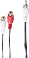 Garso kabelis RCA 2 x RCA ShiverPeaks BS40044