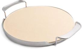 Onlyfire φ33.52 cm picos akmuo su rankena, skirtas picos krosnelėms, dujiniams griliams, angliniams griliams, kamado, weber gourmet bbq sistemai