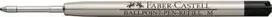 Pildymo šerdelė Faber-Castell 148740 – tušinuko užtaisas, M vidutinis, juoda, metalinis korpusas, 1 vnt.
