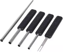 Alphacool Molex ištraukimo rinkinys Pro - Juodas (29136)