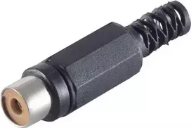 RCA jungtis tiesi ShiverPeaks BS51500-S juoda