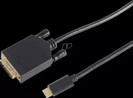 shiverpeaks BS10-58185 Vaizdo kabelio adapteris 1,8 m DVI-D USB Type-C juodas (BS10-58185)