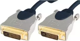 shiverpeaks sp-PROFESSIONAL DVI laidas 7,5 m DVI-D mėlynas - Chrom (SP77447)