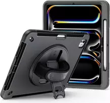 Kickstand Case jt berlin, apsauginis dėklas Apple iPad Pro 13 2024 — Rugged Black