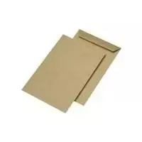 MAILmedia B5 siuntimo vokas 36106/7, be langelio, 90 g/m2, drėgnai klijuojamas, natron rudas