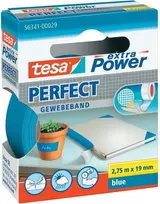 Lipni audinio juosta Tesa extra Power Geweband 19 mm x 2,75 m, mėlyna