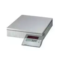 Svarstyklės siuntiniams MAULparcel S saulės energija, maks. 50 kg, pilka, platforma 30x30 cm (17450-82)
