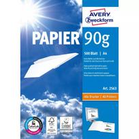 Spausdinimo popierius A4 Avery 90 g/m² 500 lapų