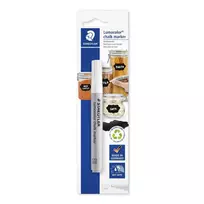 Staedtler Lumocolor 344 kreidos žymeklis, baltas, 2,4 mm