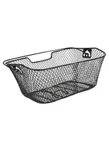 Fischer 61063 dviračio bagažinės krepšys, smulkaus tinklelio, juodas (61063)