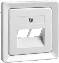 Schneider Electric GmbH 503664 Sieninė plokštė / Jungiklio dangtelis Baltas (503664)