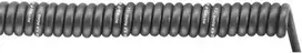 LappKabel spiralinis laidas SPIRAL H07BQ-F 500 mm / 1500 mm 4 x 1,5 mm² juodas 70002754 1 vnt.