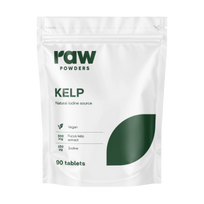 RAW POWDERS KELP SU JODU, 90 tablečių