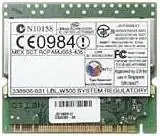 Belaidis tinklo adapteris HP W500 Mini PCI 802.11b/g, Mini PCI kortelė