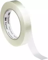 Lipni juosta Filament Tape 3M Tartan KT-0000-4032-1 — 50 m x 25 mm, permatoma, biaksialinis armavimas