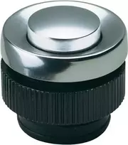 Grothe PROTACT 210 AL – laidinis durų skambutis – sidabrinis – aliuminis – varžtai – IP54 – AC – DC (62045)