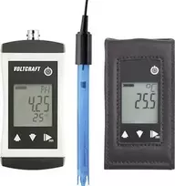 VOLTCRAFT KBM-110 + TG-400 pH matavimo prietaisas Redox (ORP), temperatūra, pH vertė